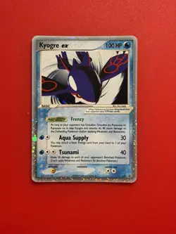 Kyogre ex 037 Promo Holo EX Collector's Tin 2006 English 100 HP Nintendo - Image 1