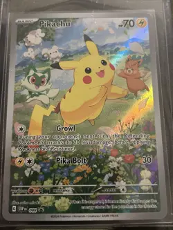 Pikachu SVP 088 Sv: Scarlet & Violet Promo Full Art Holo Pokemon TCG EN - Image 1