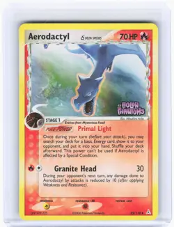 2006 Pokemon—Aerodactyl (Delta Species) #35/110 Holon Phantoms—Uncommon RH (LP) - Image 1