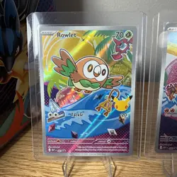 Pokemon TCG First Partner Illustration Collection Series 1 Alola GEN 7 Starters - Image 2
