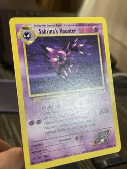 Sabrina's Haunter 058/132 Gym Heroes Regular LP/NM Pokemon Vintage - Image 3
