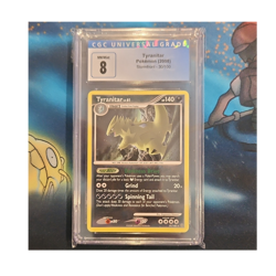 Pokemon TCG Tyranitar Stormfront #30/100 Reverse Holo CGC 8 English 2008 - Image 1