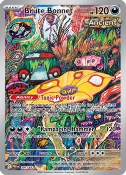 1x Brute Bonnet - 207/182 - Illustration Rare NM-Mint Pokemon SV04 - Paradox Rif - Image 1