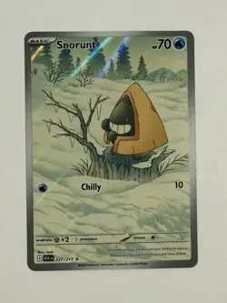 Snorunt 227/217 Illustration Rare Ascended Heroes Pokemon Near Mint - Image 1