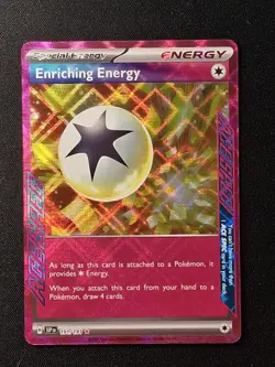 Enriching Energy 191/191 ACE SPEC Rare Surging Sparks Pokemon NM/M - Image 1