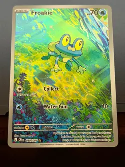 Froakie Illustration Rare 088/086 Pokemon Mega Evolution Chaos Rising NM - Image 1