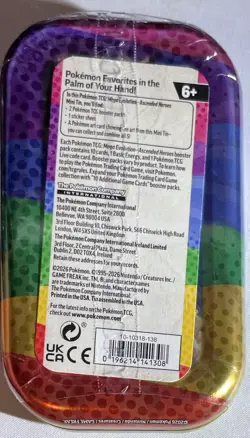 Ascended Heroes Mini Tin [Pikachu & Tepig] - Pokemon Sealed - Image 2