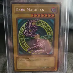 Konami Yu-Gi-Oh! Dark Magician Limited Edition Secret Rare BPT-001 2500/2100 - Image 1