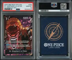 St. Shepherd Ju Peter (Alternate Art) OP13-084 PSA 10 - Image 3