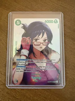 Bandai One Piece Card Game Tashigi SP OP-16 - Image 1