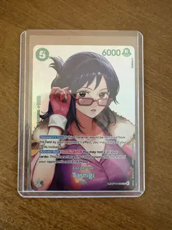 Bandai One Piece Card Game Tashigi SP OP-16 - Image 2