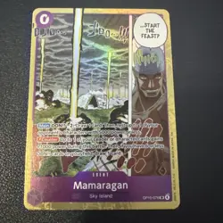 Mamaragan OP15-078 SR Event Card OP15 NM One Piece TCG - Image 2