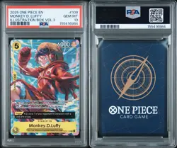 One Piece Monkey.D.Luffy (Illustration Box Vol.3) OP07-109 PSA 10 - Image 3