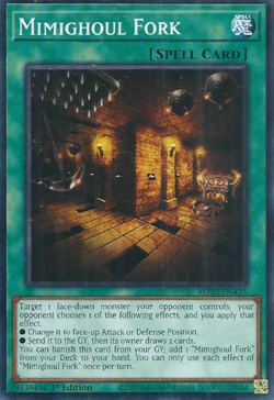 Yugioh - Mimighoul Fork - MP25-EN435 - Common - NM/M - Image 1