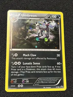 Pokemon TCG Umbreon XY96 Black Star Promo Holo Card Near Mint Condition - Image 2