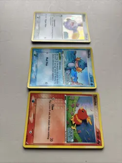 Pokemon TCG EX Crystal Guardians Stamped Common Lot 3 Cards Reverse Holo LP - Image 2