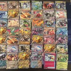 Pokemon TCG 49 Card Lot Ex-V-VMAX & Ace Spec’s Charizard Mewtwo Moltres & More - Image 2