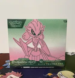 Pokemon Card Paradox Rift Pokemon Center Elite Trainer Box ETB FACTORY SEALED - Image 1