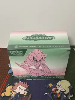 Pokemon Card Paradox Rift Pokemon Center Elite Trainer Box ETB FACTORY SEALED - Image 5
