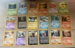 *No Dupes* Lot Of 18 EX Era Non-Holo Common/Uncommon Pokemon Cards Vintage - Image 1