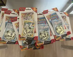 Pokemon TCG Surging Sparks 1-Packs Blister wooper/Pachirisu lot of x19 - Image 1