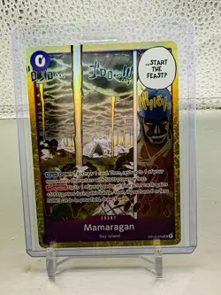 Mamaragan OP15-078 SR One Piece Adventure on Kami's Island NM - Image 1
