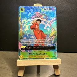 Monkey D. Luffy Treasure Rare Two Legends OP07-109 One Piece TCG Foil Minty - Image 1