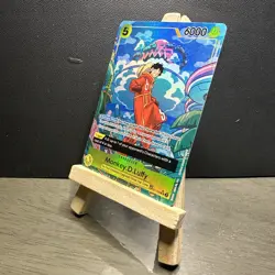 Monkey D. Luffy Treasure Rare Two Legends OP07-109 One Piece TCG Foil Minty - Image 3