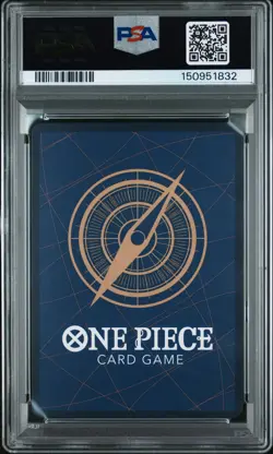 2025 ONE PIECE OP11-RELEASE EVENT WINNER PROMOS #081 DRACULE MIHAWK PSA 10 - Image 2