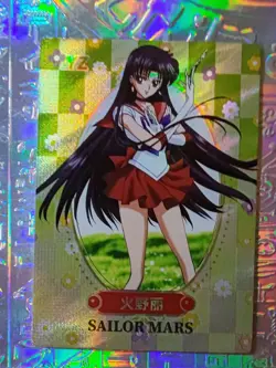 Card Goddess Anime Sailor Moon Mercury Mars Jupiter Venus Sexy Holo Oil - Image 1
