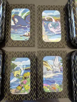 Lot of 4 Pokemon Shining Fates Mini Tins and Art Cards - EMPTY NO PACKS - Image 2