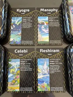 Lot of 4 Pokemon Shining Fates Mini Tins and Art Cards - EMPTY NO PACKS - Image 5