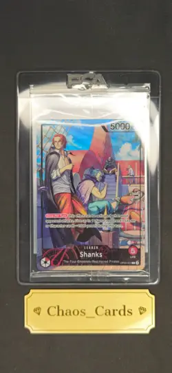 One Piece Card Game - Shanks - PSA PROMO - Limited Edition - OP09-001 - Sealed - Image 1