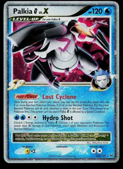 Pokemon Card - Palkia G LV.X Platinum 125/127 Holo LV.X Rare - Image 1