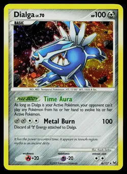 Pokemon Card - Dialga Platinum 6/127 Holo Rare - Image 1