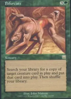 Bifurcate ~ Near Mint Mercadian Masques MTG Magic UltimateMTG Green Card - Image 1