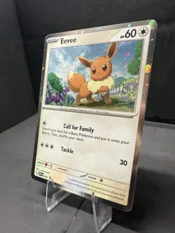 Eevee 043 Sv: Scarlet & Violet Promo Cards Holo ( Cosmos Swirl ) Near Mint - Image 3
