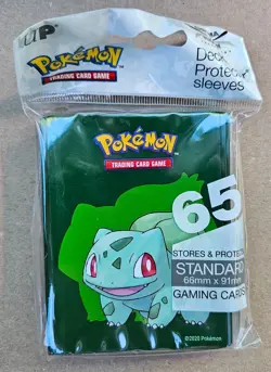 NEW Bulbasaur 65pk Pokemon Card Sleeves Ultra PRO 2020 TCG - Brand New - Image 1