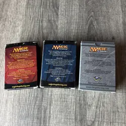 Magic The Gathering MTG Deck Box Lot EMPTY Spiritbane Ninjutsu Little Bashers - Image 3