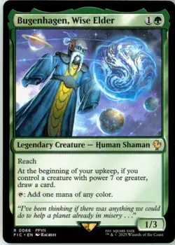 Bugenhagen, Wise Elder 66 Rare Commander: FINAL FANTASY Near Mint - Image 2