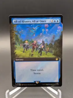 All of History, All at Once (Extended Art) (Surge Foil) Universes Beyond: Doctor - Image 1