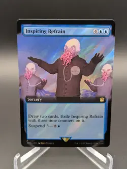 Inspiring Refrain (Extended Art) (Surge Foil) Universes Beyond: Doctor Who Foil - Image 1