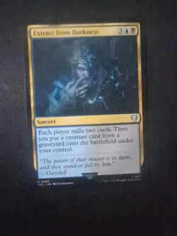 MTG - Extract From Darkness - Free P+P - Image 1