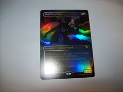 FOIL MEDDLING MAGE (BORDERLESS) Double Masters Magic MTG NM FREE SHIP & TRACKED - Image 1