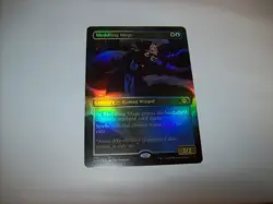 FOIL MEDDLING MAGE (BORDERLESS) Double Masters Magic MTG NM FREE SHIP & TRACKED - Image 2