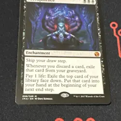 Necropotence Iconic Masters Regular Near Mint MTG Mythic - Image 2