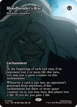 [1x] Bloodbender's Rise - Bloodchief Ascension - Borderless Near Mint, English U - Image 1