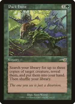 4x Pack Hunt - MP - Nemesis - SPARROW MAGIC mtg - Image 1