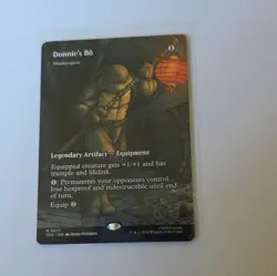 Wizards of the Coast Donnie's Bo M 0017 TMNT Legendary Artifact Equipment 2026 - Image 1