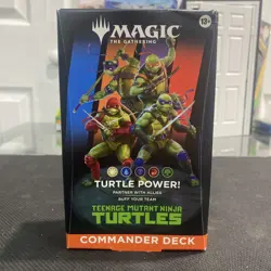 NEW! Deck "Turtle Power" Teenage Mutant Ninja Turtles TMT MTG SEALED! - Image 2